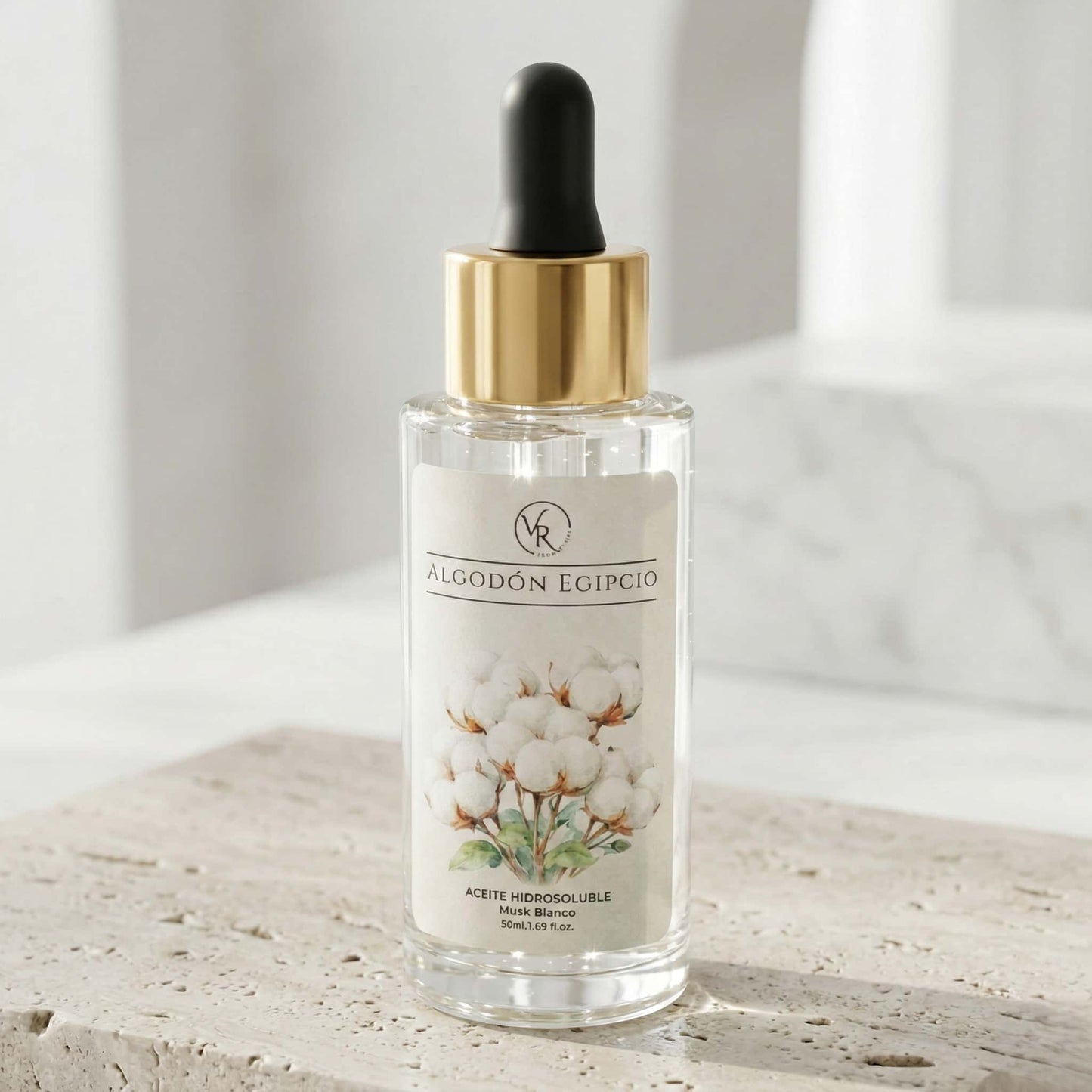 Aceite Hidrosoluble Musk Blanco 50 ml | Para Humidificador y Difusor