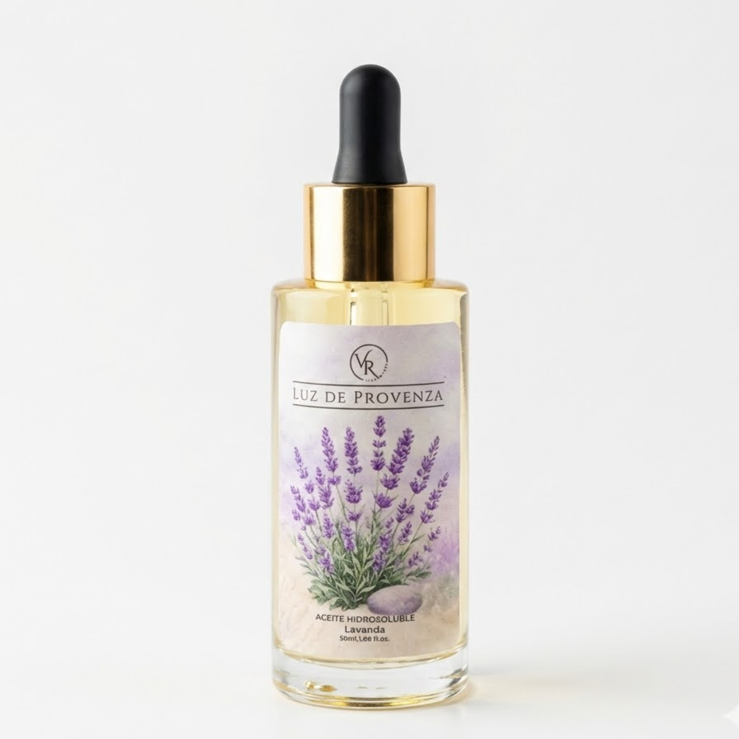 Aceite hidrosoluble de lavanda 50 ml – Luz de Provenza