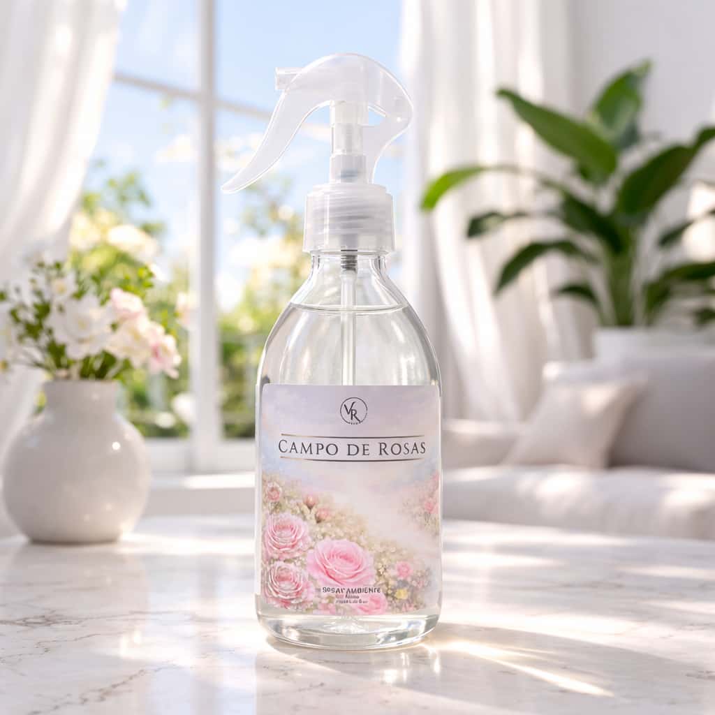 Ambientador en Spray Rosas 250 ml | Perfume Floral y Fresco