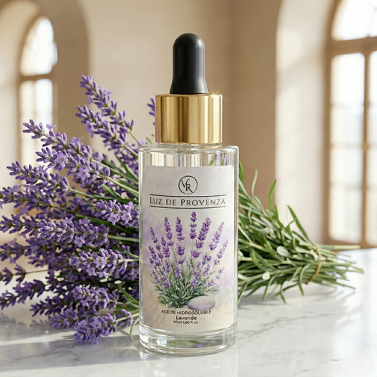 Aceite hidrosoluble de lavanda 50 ml – Luz de Provenza