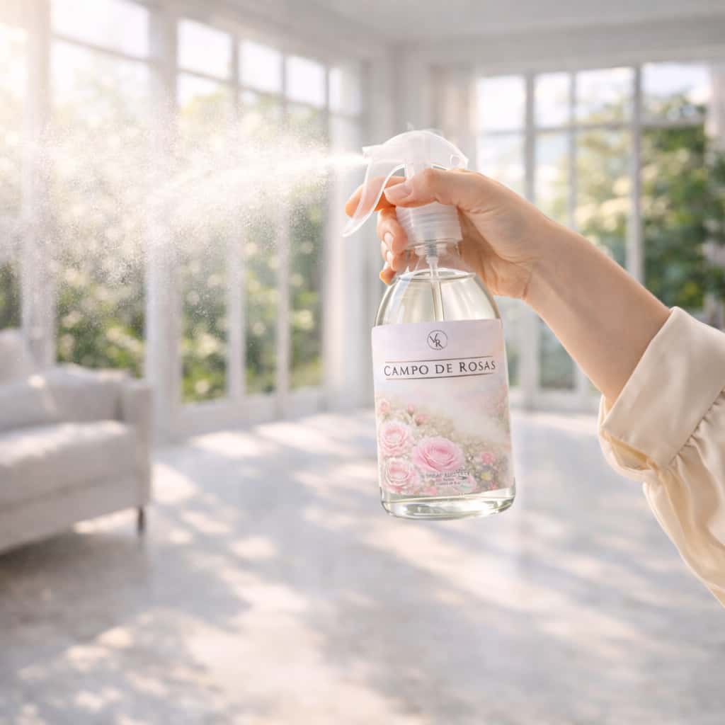 Ambientador en Spray Rosas 250 ml | Perfume  Floral y Fresco