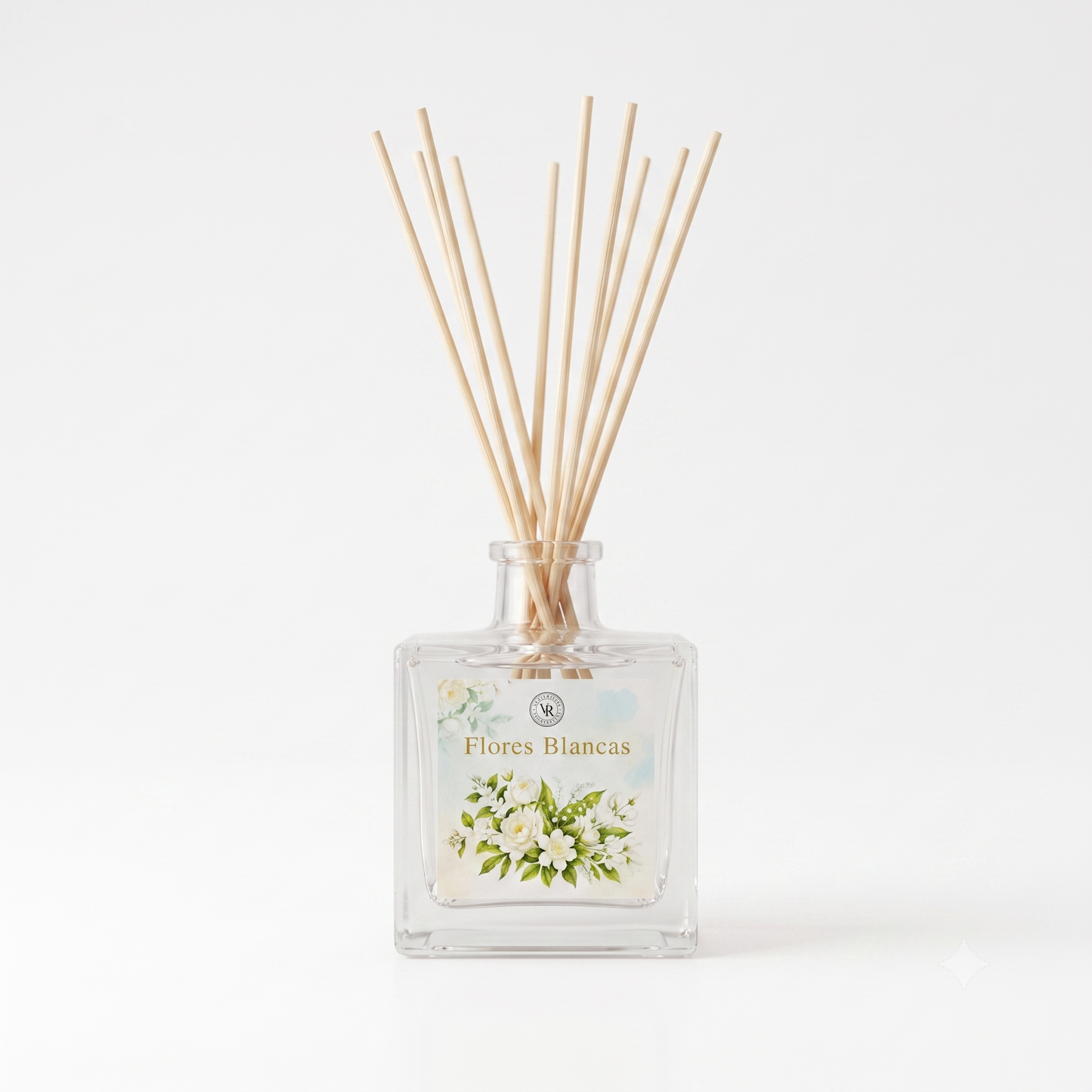 Ambientador Mikado Flores Blancas 100 ml | Fragancia Floral Elegante para el Hogar