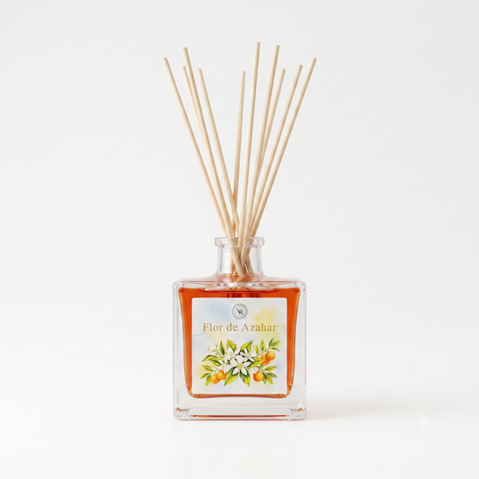 Ambientador Mikado Azahar 100 ml | Fragancia Floral Mediterránea para el Hogar