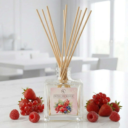 Ambientador Mikado Frutos Rojos 100 ml | Aroma Dulce y Duradero para el Hogar