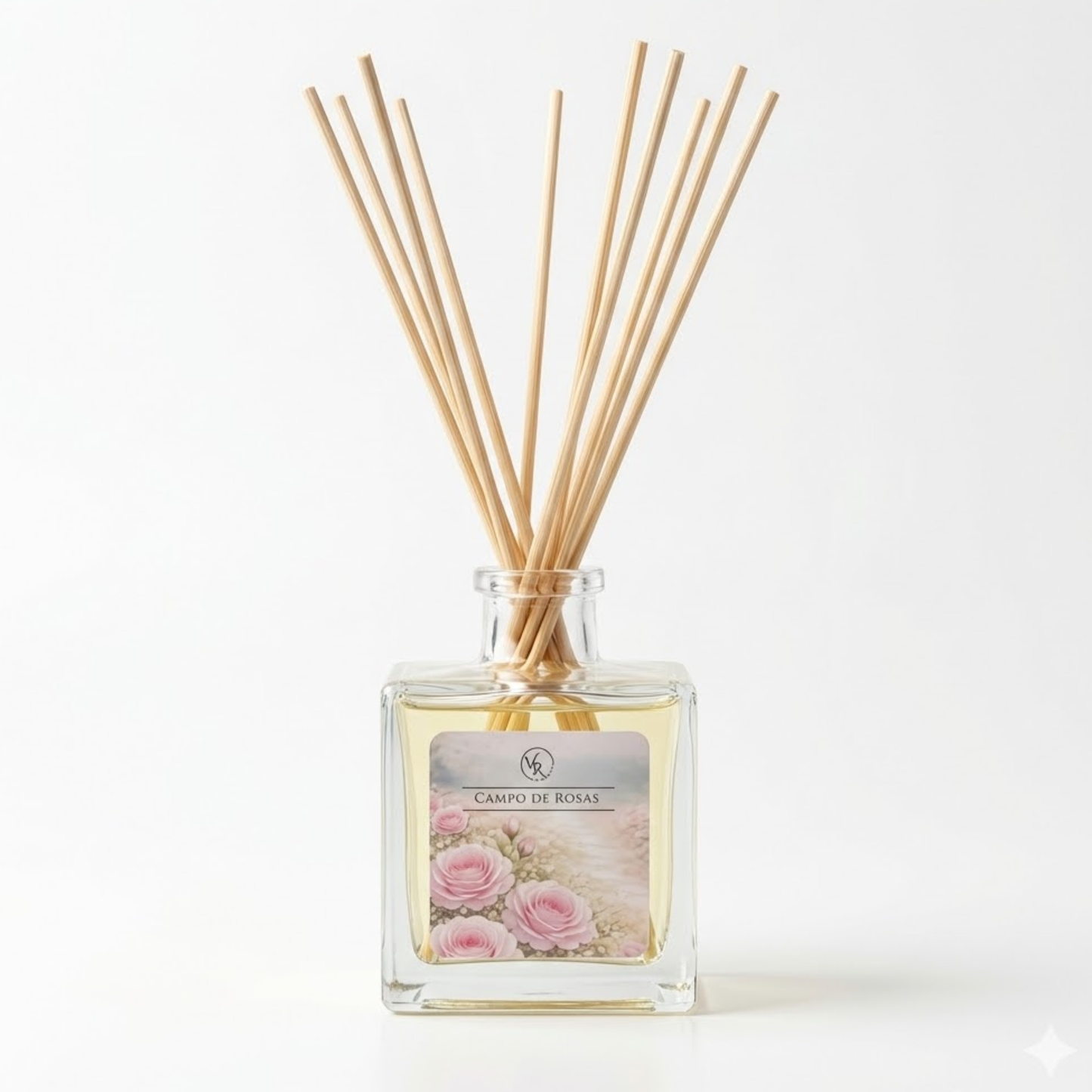 Ambientador Mikado Rosas 100 ml | Difusor de Varillas Floral y Elegante