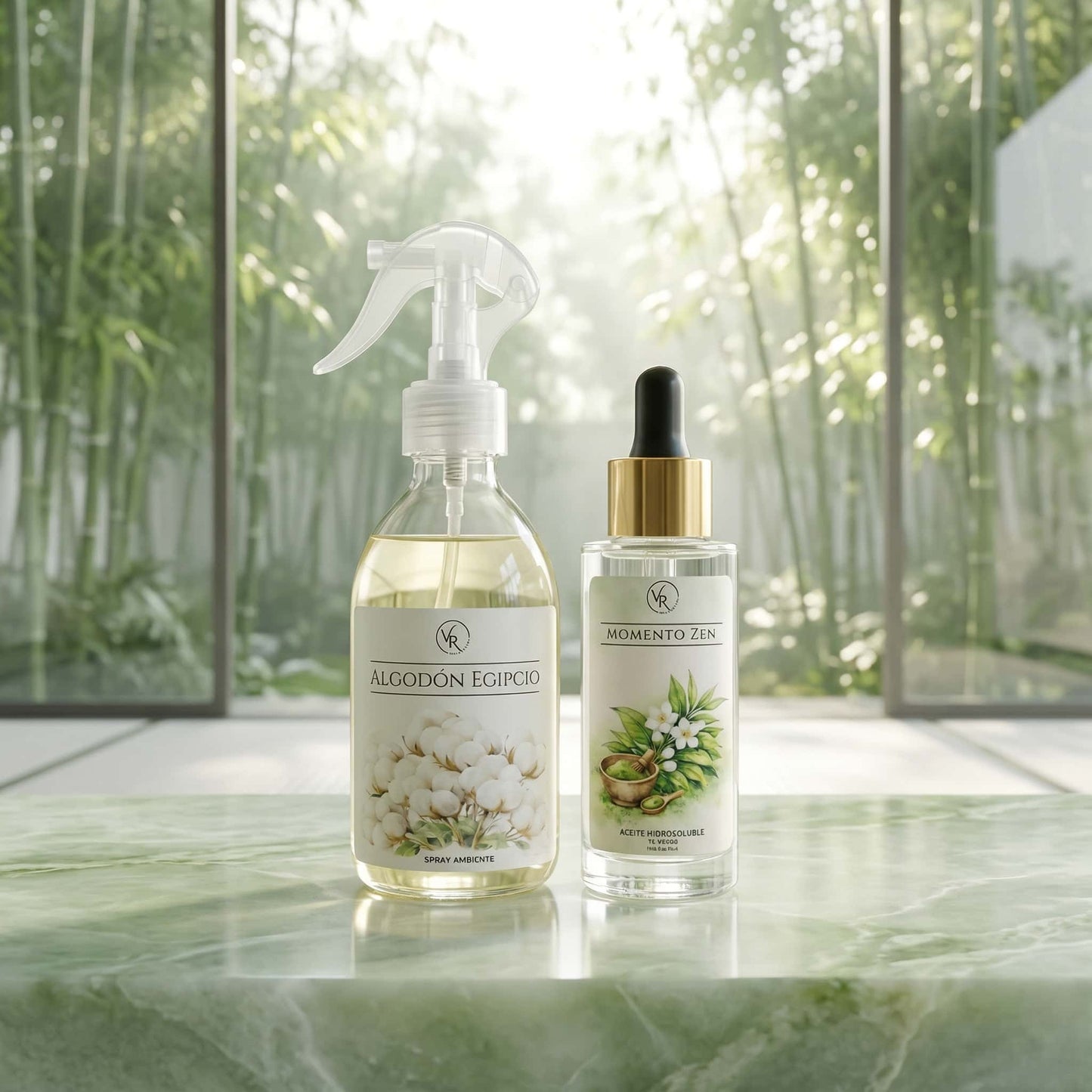 Pack Ambientador Hogar Té Verde + Musk Blanco | Frescura Diaria