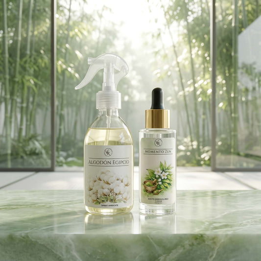 Pack Ambientador Hogar Té Verde + Musk Blanco | Frescura Diaria