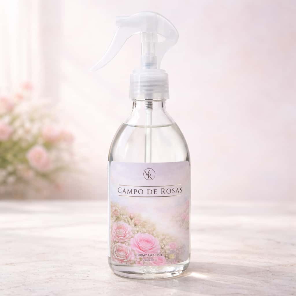 Ambientador en Spray Rosas 250 ml | Perfume  Floral y Fresco