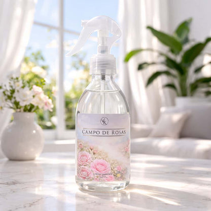 Ambientador en Spray Rosas 250 ml | Perfume  Floral y Fresco