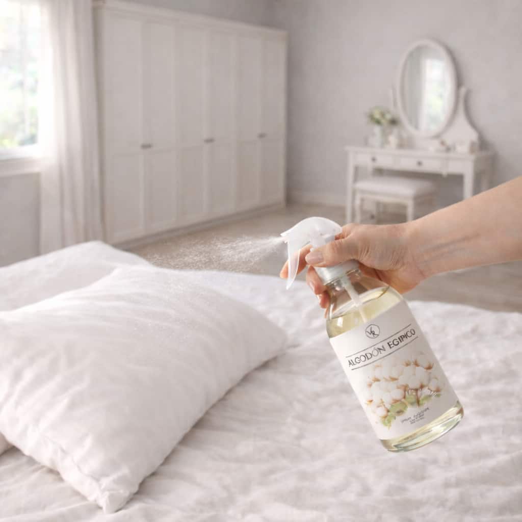 Spray textil Musk Blanco 250 ml | Ropa de Cama y Tejidos
