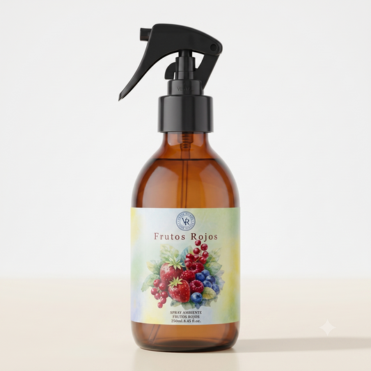 Ambientador en Spray Frutos Rojos 250 ml | Fragancia Frutal Vibrante