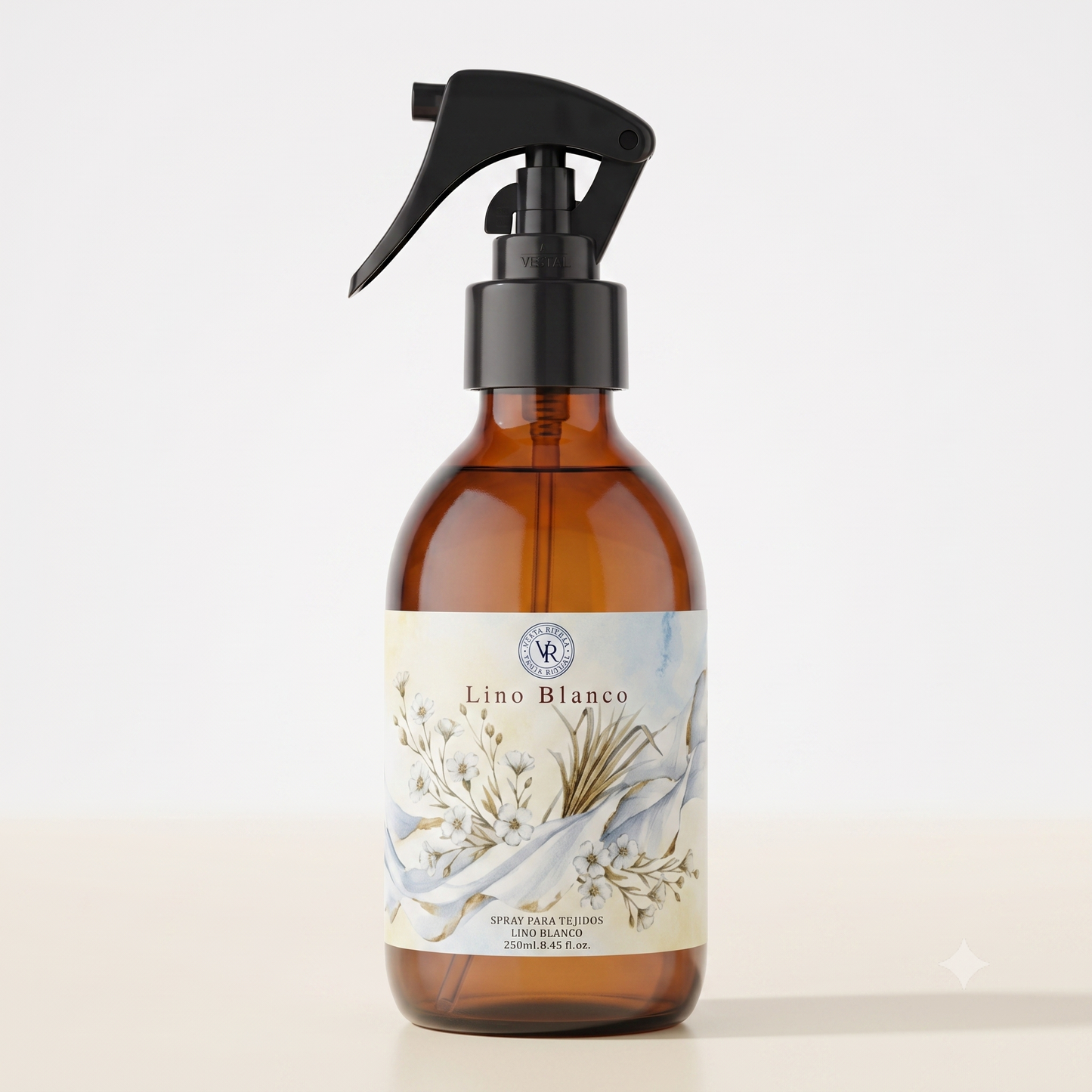 Spray Textil Lino Blanco 250 ml | Frescura Limpia para Tejidos